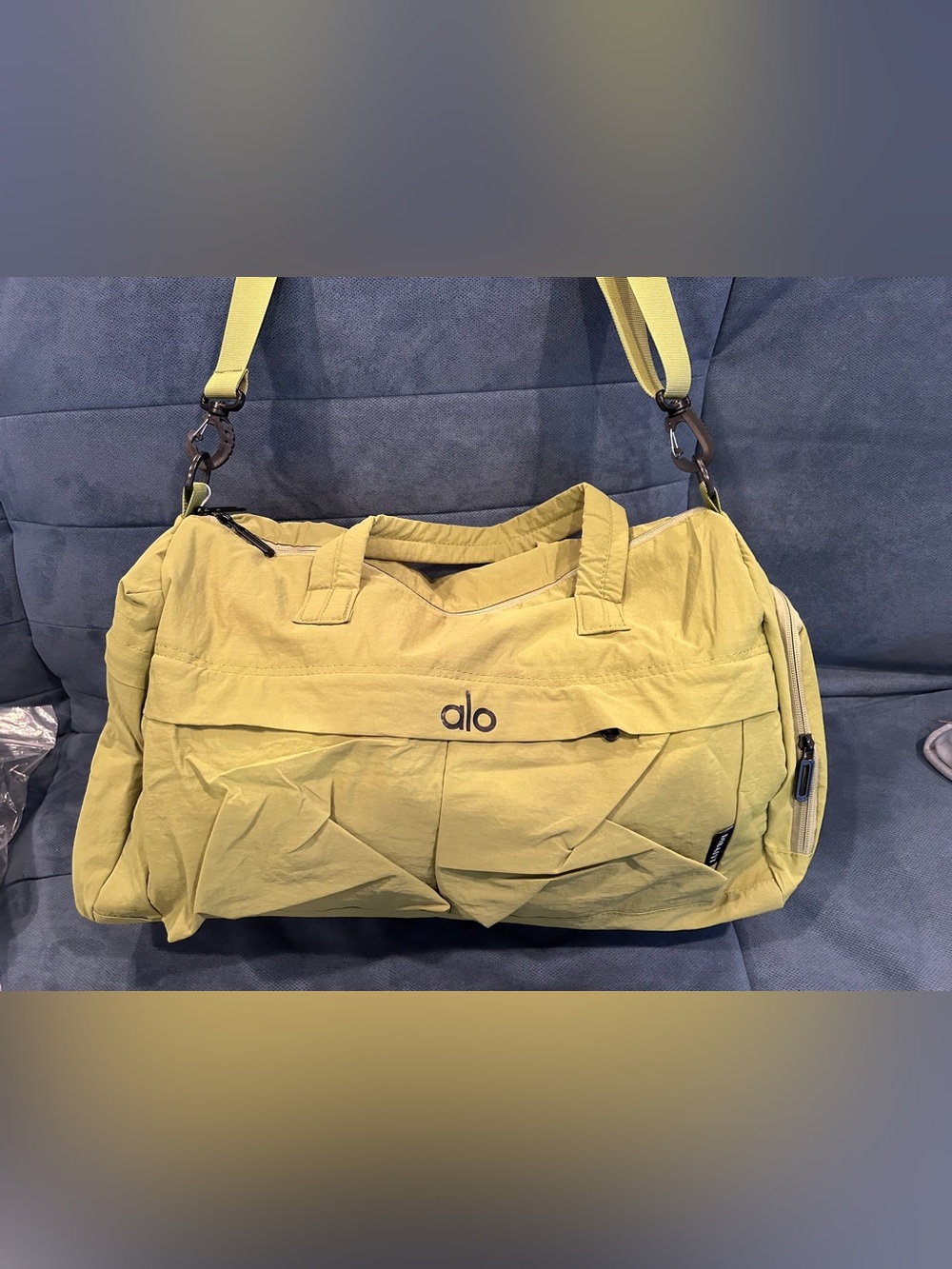 Green duffle bag brand new
